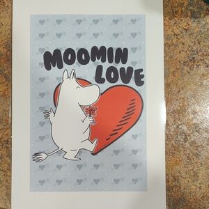 Moomin Love Art Print, New In Plastic ,A4